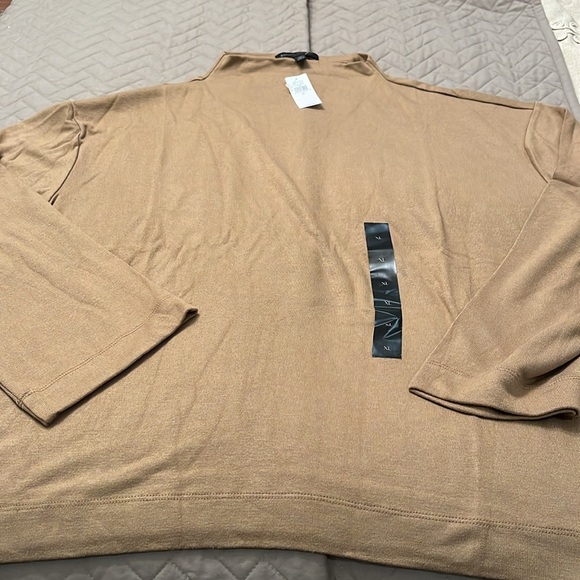 Banana Republic PLATEAU BEIGE SOFT LUXE BOXY T-SHIRT/NWT/XS & XL - Picture 5 of 13